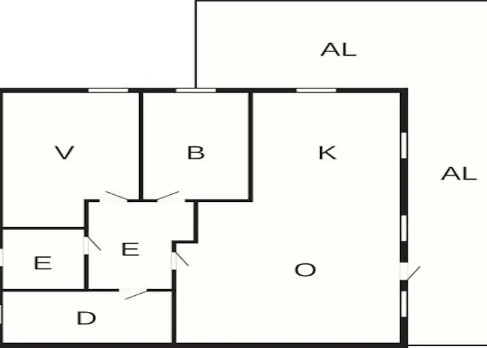 度假居 4 Person In *